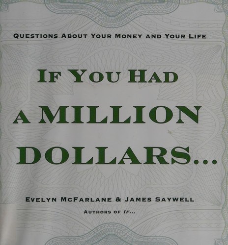 Cover for If you had a million dollars--