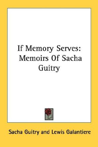 Cover for If Memory Serves