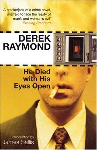 Cover for He Died With His Eyes Open (Factory 1)