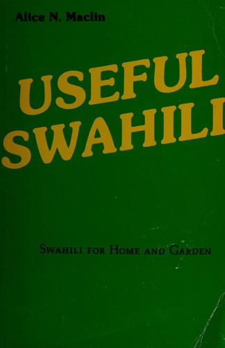 Cover for Useful Swahili Edition a Beginners Swahili