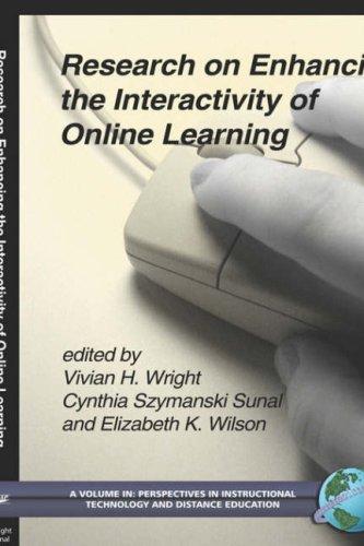 Cover for Research on enhancing the interactivity of online learning