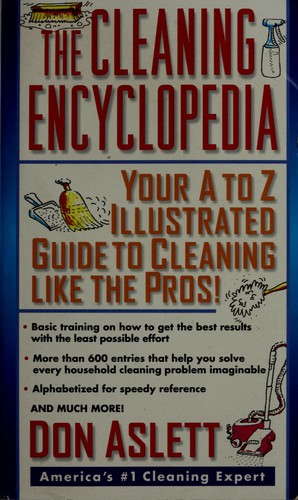 Cover for The cleaning encyclopaedia.