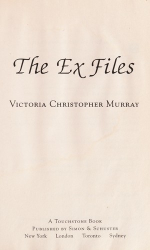 Cover for The Ex files