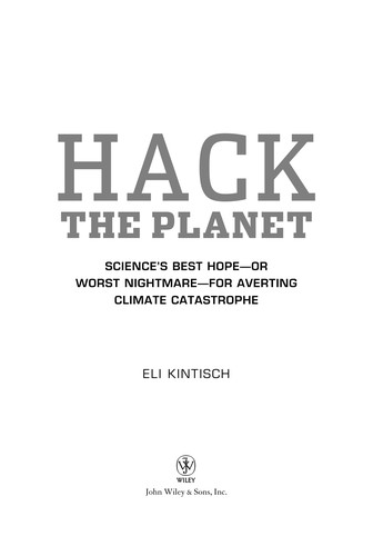 Cover for Hack the planet