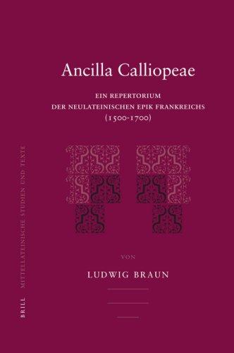 Cover for Ancilla Calliopeae