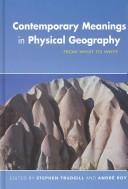 Cover for Contemporary Meanings in Physical Geography
