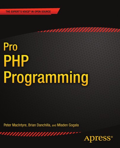 Cover for Pro PHP programming