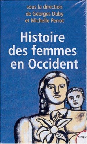Cover for Histoire des femmes, coffret de 5 volumes