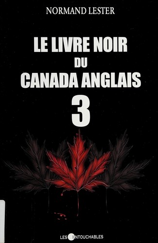Cover for Le livre noir du Canada anglais