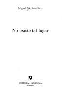 Cover for No existe tal lugar