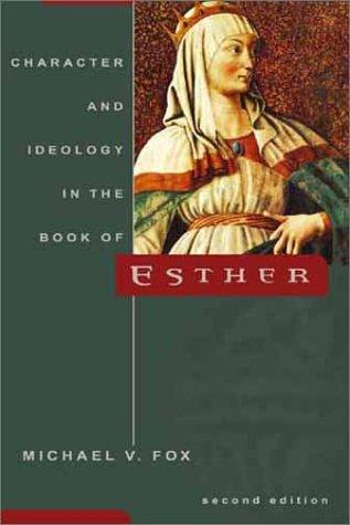 Cover for Character and Ideology in the Book of Esther