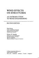 Cover for Wind effects on structures