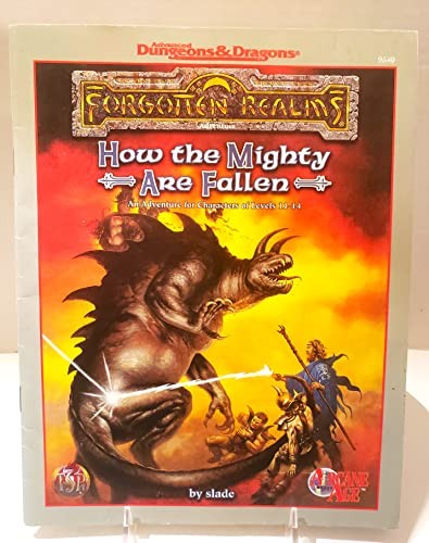 Cover for How the Mighty Are Fallen (AD&D Fantasy Roleplaying, Forgotten Realms