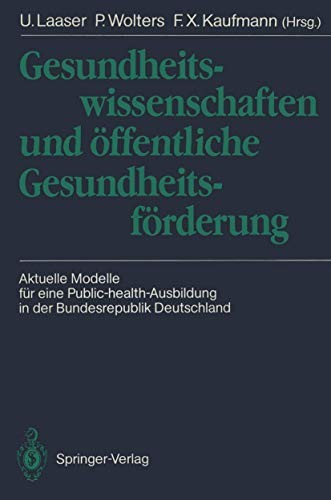 Cover for Gesundheitswissenschaften und öffentliche Gesundheitsförderung