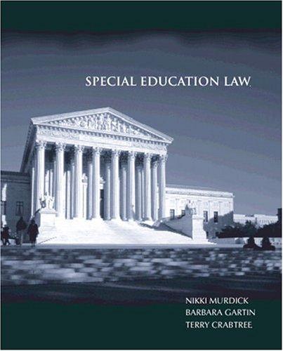 Cover for Special Education Law