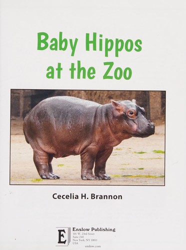 Cover for Baby hippos at the zoo