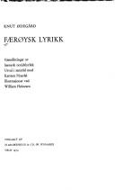 Cover for Færøysk lyrikk