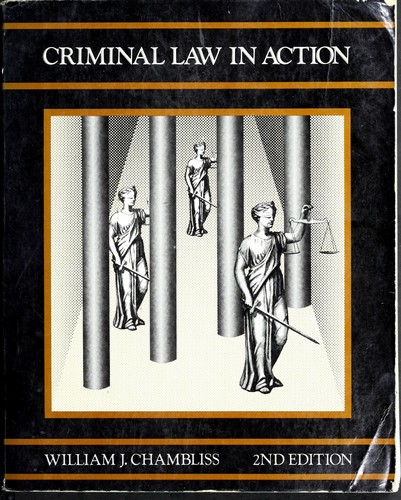 Cover for Criminal law in action