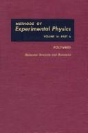 Cover for Methods of Experimental Physics