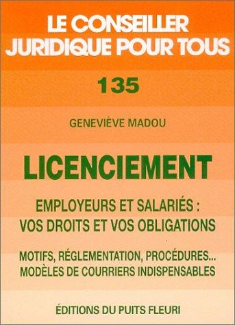 Cover for Licenciement