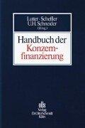 Cover for Handbuch der Konzernfinanzierung.