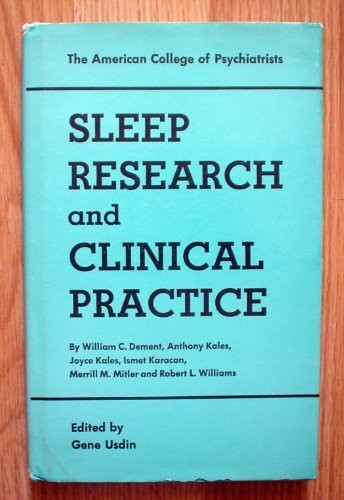 Cover for Sleep research and clinical practice.