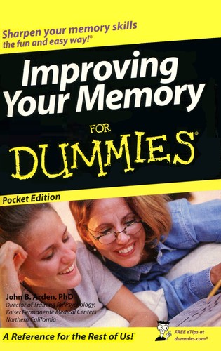 Cover for improving your Memory for Dummies