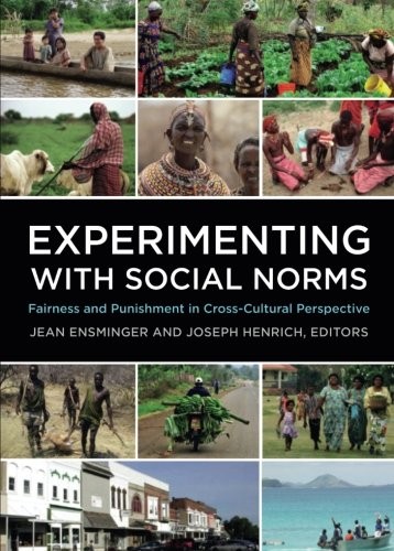 Cover for Experimenting with Social Norms