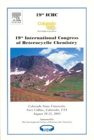 Cover for 19th International Congress of Heterocyclic Chemistry