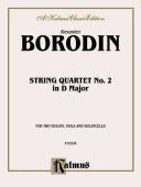 Cover for String Quartet No. 2 in D Major