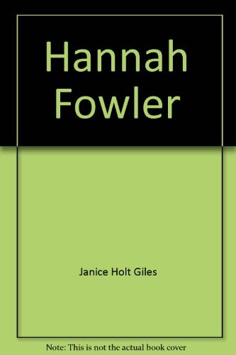 Cover for Hannah Fowler