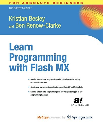 Cover for Learn Programming with Flash MX