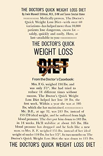 Cover for The Doctor's Quick Weight Loss Diet