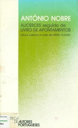 Cover for Alicerces. Seguido de Livro de apontamentos