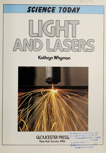 Cover for Light and lasers