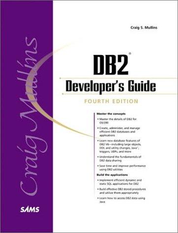 Cover for DB2 developer's guide