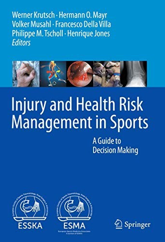 Cover for Injury and Health Risk Management in Sports