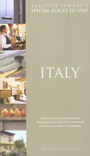 Cover for Special Places to Stay Italy, 4th (Special Places to Stay)