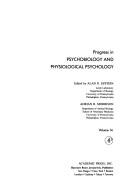 Cover for Progress in Psychobiology and Physiological Psychology