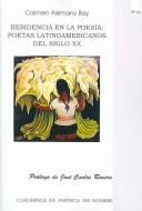 Cover for Residencia en la poesía