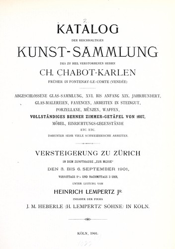 Cover for Kunst Sammlung