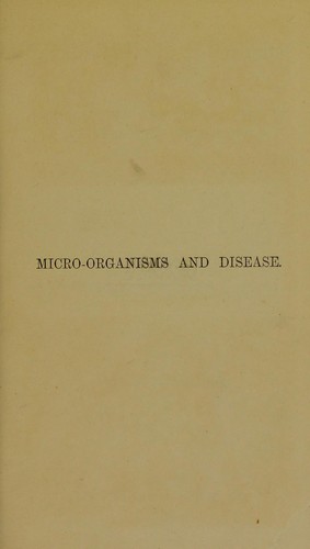 Cover for Micro-organisms and disease