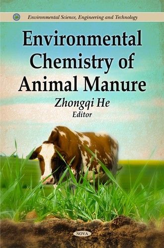 Cover for Environmental chemistry of animal manure