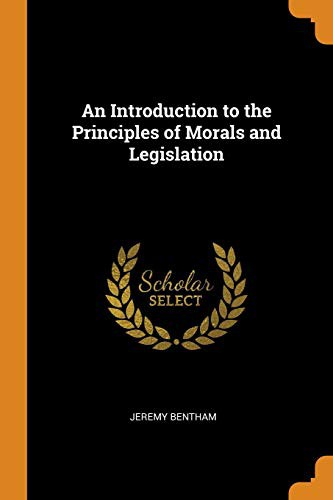 Cover for An Introduction to the Principles of Morals and Legislation