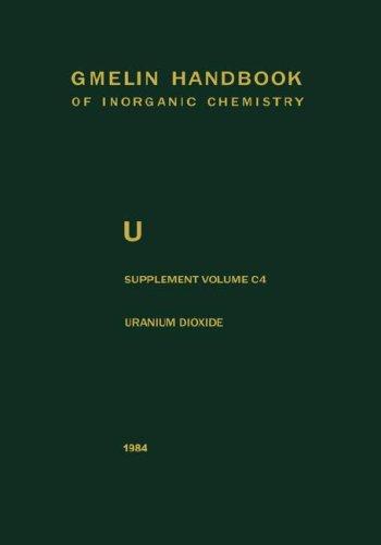 Cover for Uranium Dioxide, UO2, Preparation and Crystallographic Properties