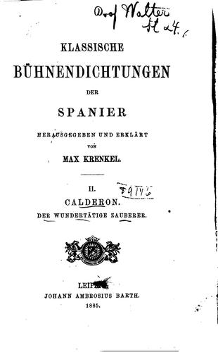 Cover for Calderon.