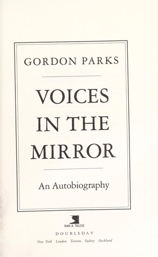 Cover for Voices in the mirror