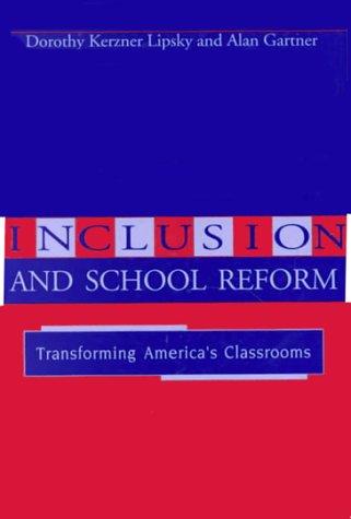 Cover for Inclusion and school reform