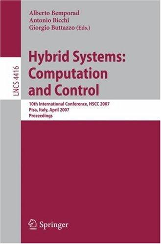 Cover for Hybrid Systems: Computation and Control