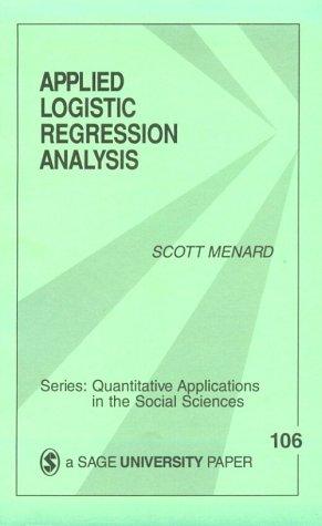Cover for Applied logistic regression analysis